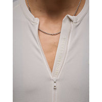 GIVELO MODERN CLASSIC WAFFLE SHORT SLEEVE JERSEY - MOON