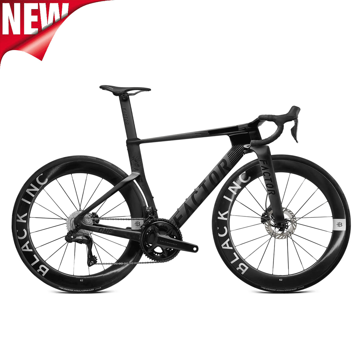 Factor ONE Disc Ultegra + Black Inc Wheelset (Disc)
