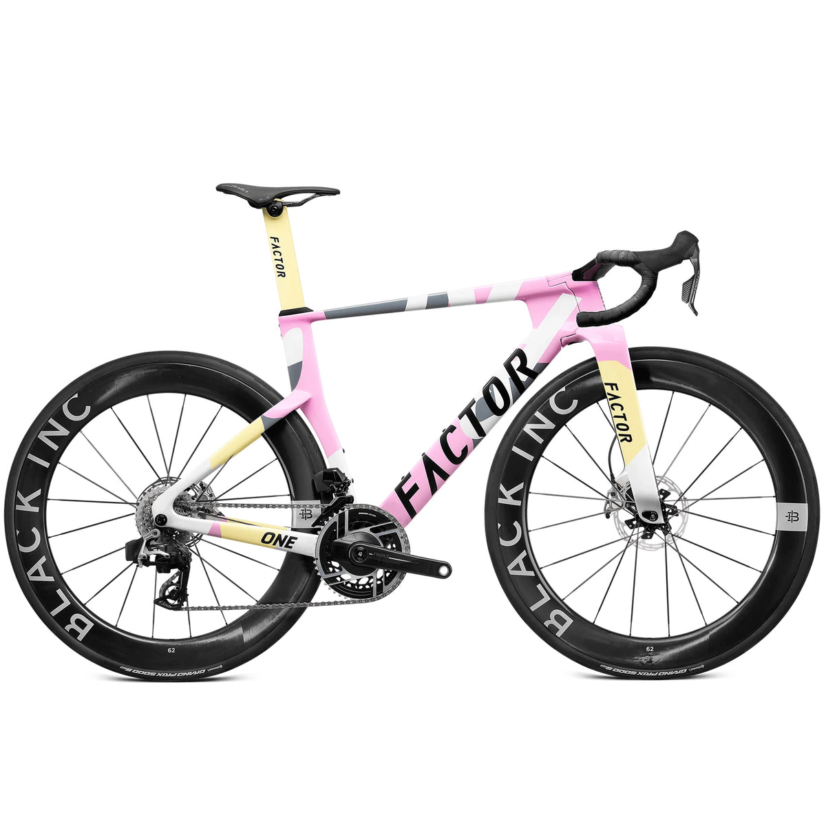 Factor ONE Disc Red E1 + Power Road Bike