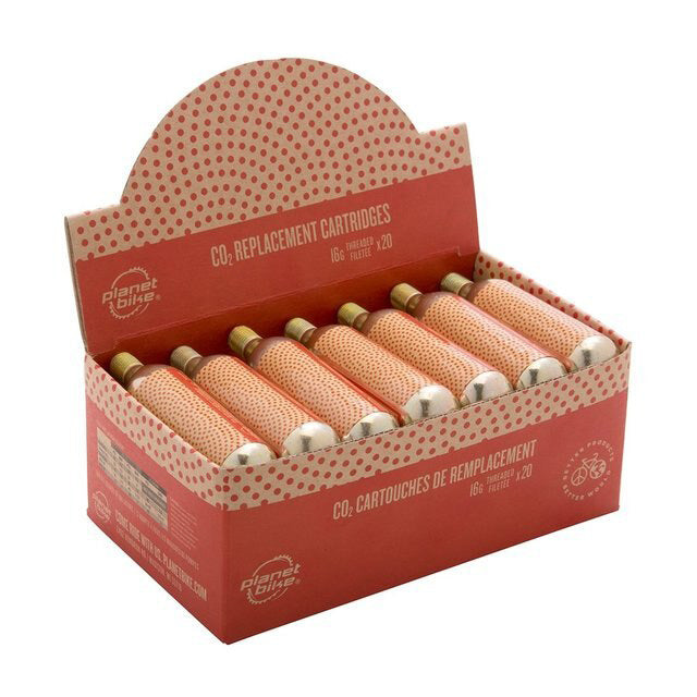 Planet Bike 16g Threaded CO2 Cartridges: Single