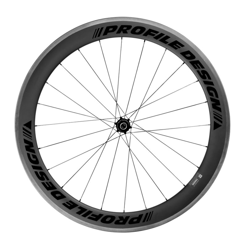 Profile Design 78/Twenty Four Rear Full Carbon Clincher Wheel Black Logo