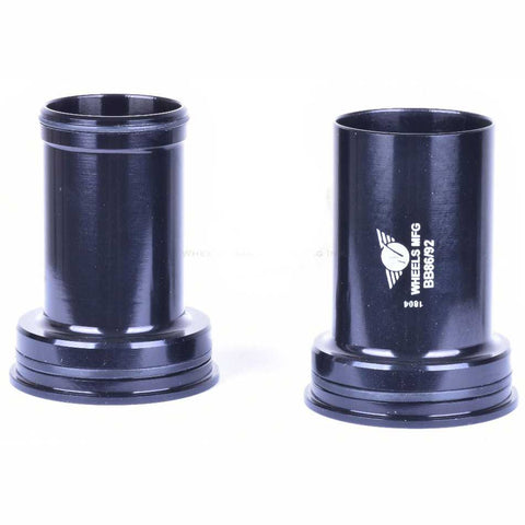 Wheels Manufacturing BB86/92 Shimano Bottom Bracket with ABEC-3 Bearings Black Cups