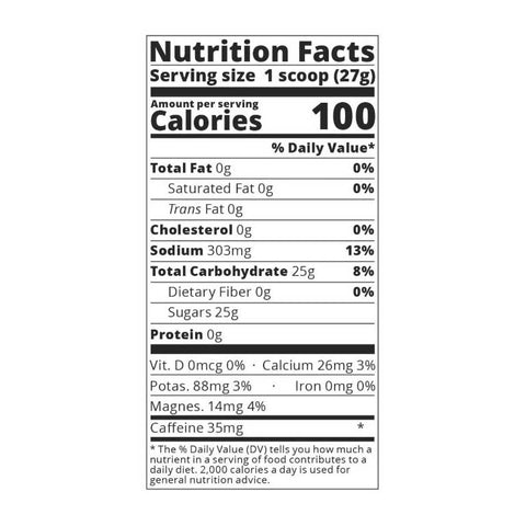 Tailwind Caffeinated Endurance Fuel 30 serving pouch