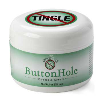 Enzo's Button Hole Chamois Cream No Tingle 8oz Jar
