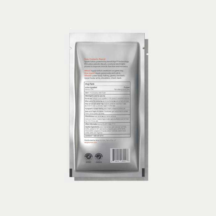 Amp Human PR Lotion 5 x 20g packets