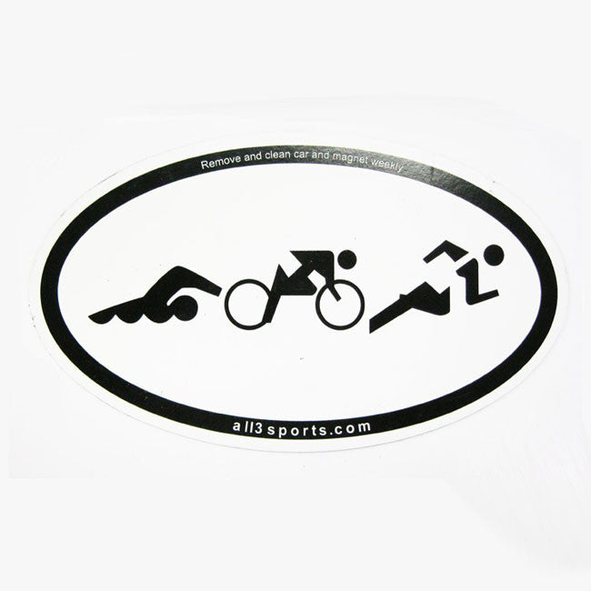 all3sports.com Triathlon Magnets