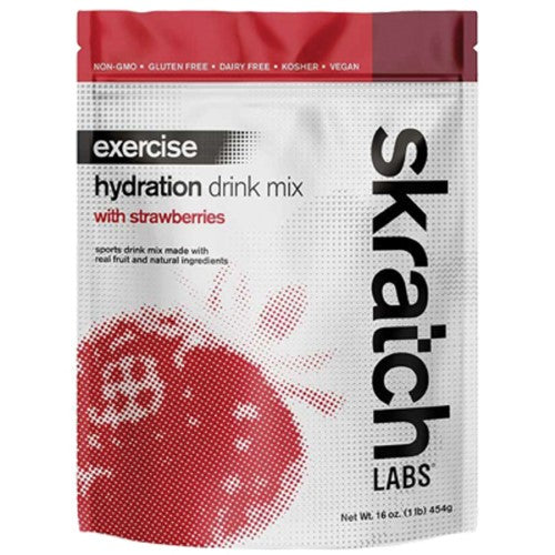 Skratch Labs Sport Hydration Drink Mix Strawberries 20-Serving